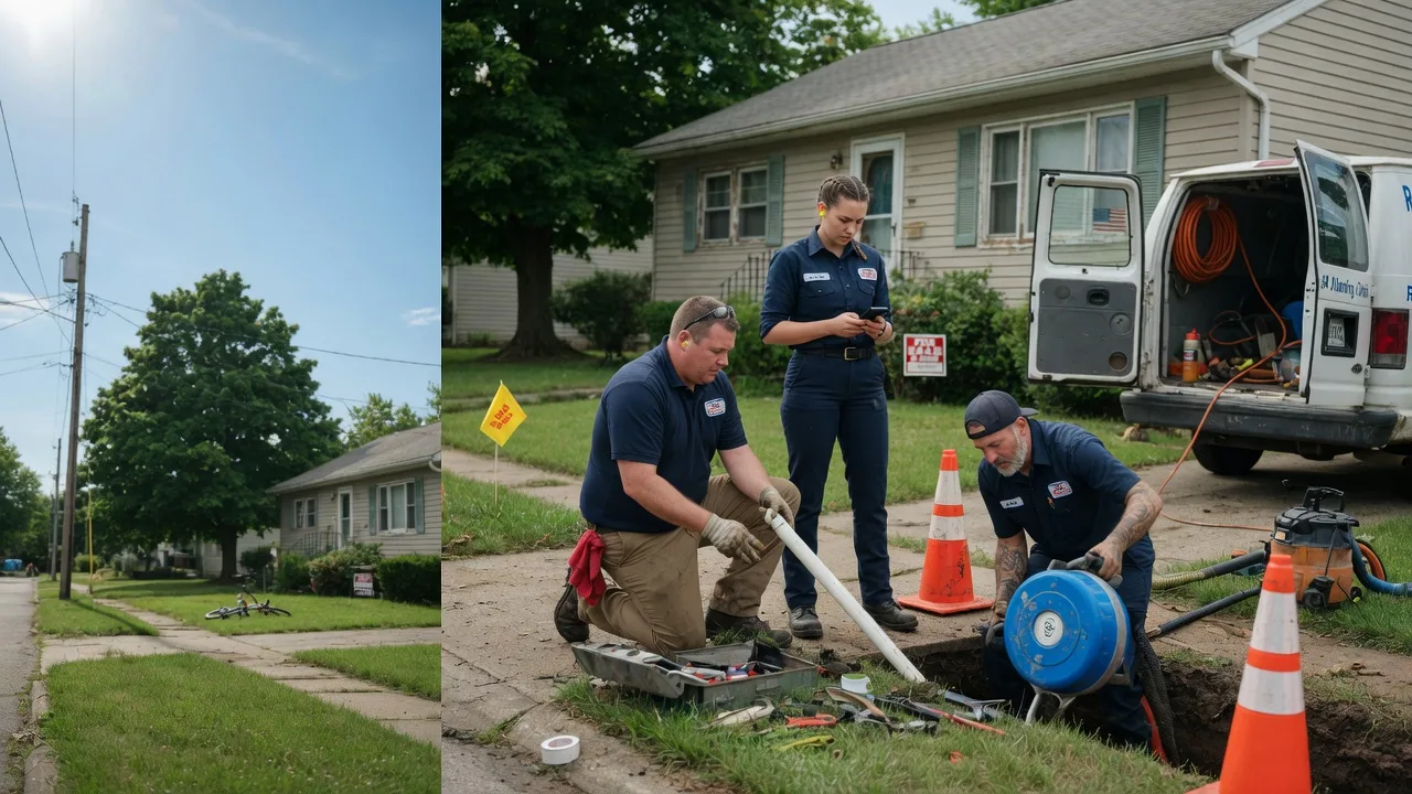 Sewer Line Repair in Ellettsville, IN near me